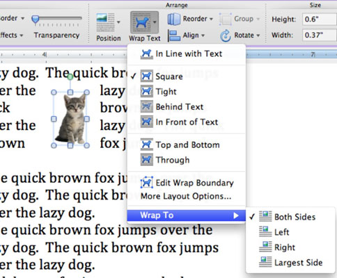 curve text in word 2011 for mac